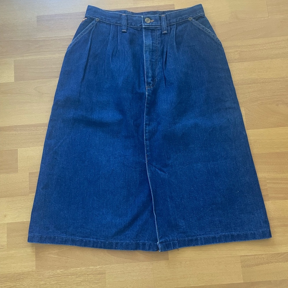 Wrangler Jean skirt- size small